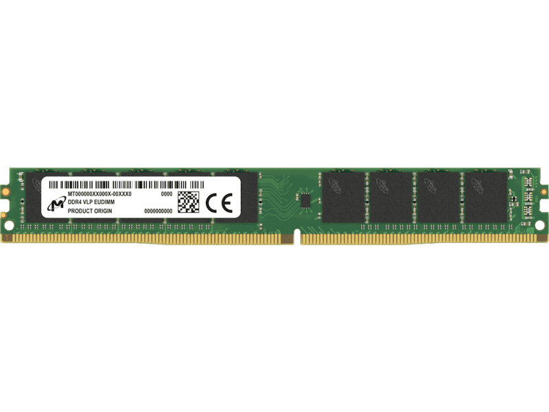  Micron 16GB DDR4-3200 MTA9ASF2G72AZ-3G2R UDIMM PC4-25600 ECC