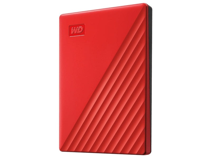 WD My Passport Ultra 2TB 2.5" Portable Hard Drive - Red