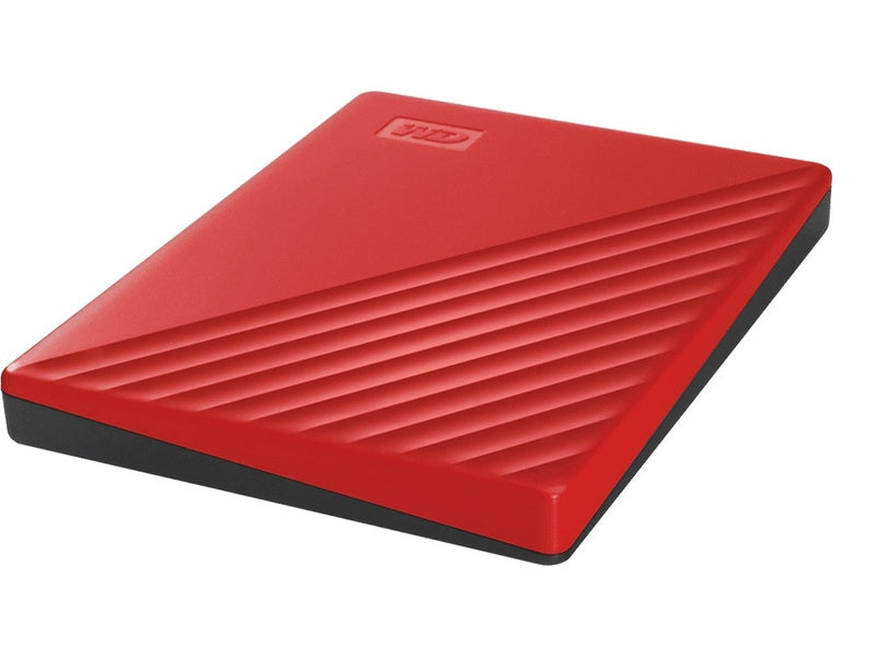 WD My Passport Ultra 2TB 2.5" Portable Hard Drive - Red