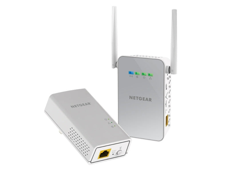 Netgear PLW1000 Powerline WiFi 1000MBPS Extender - 2 PACK