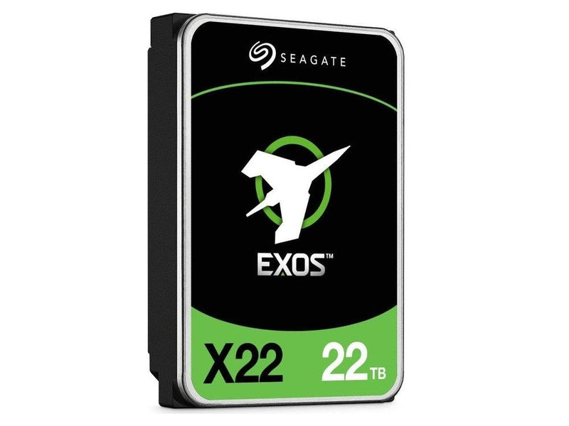 Seagate Exos 22TB X22 3.5" Enterprise HDD - ST22000NM001E FastFormat 512e/4Kn