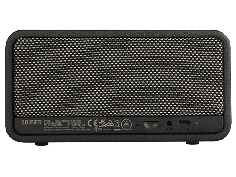 Edifier MP230 Tabletop Bluetooth Speaker – Retro Black