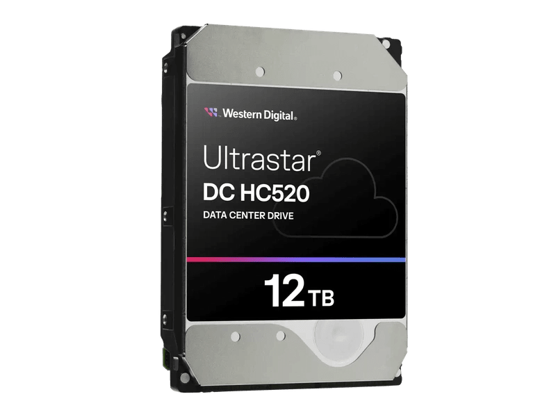 WD Ultrastar DC HC520 12TB 7200RM 3.5" SAS Hard Drive