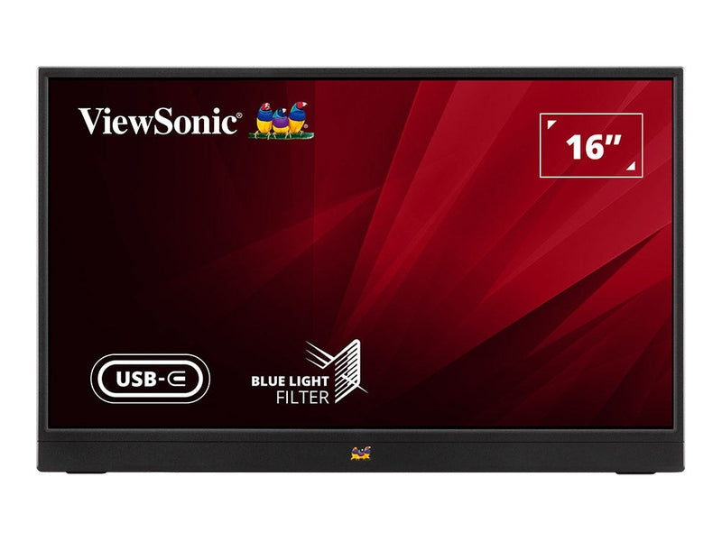 ViewSonic VA1655 16” FHD IPS USB-C Portable Monitor