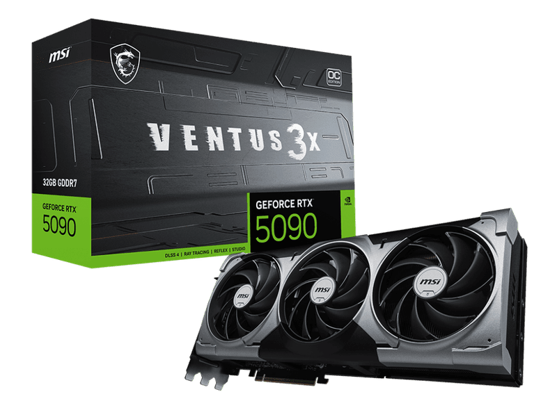 MSI RTX 5090 VENTUS 3X OC 32GB Graphic card