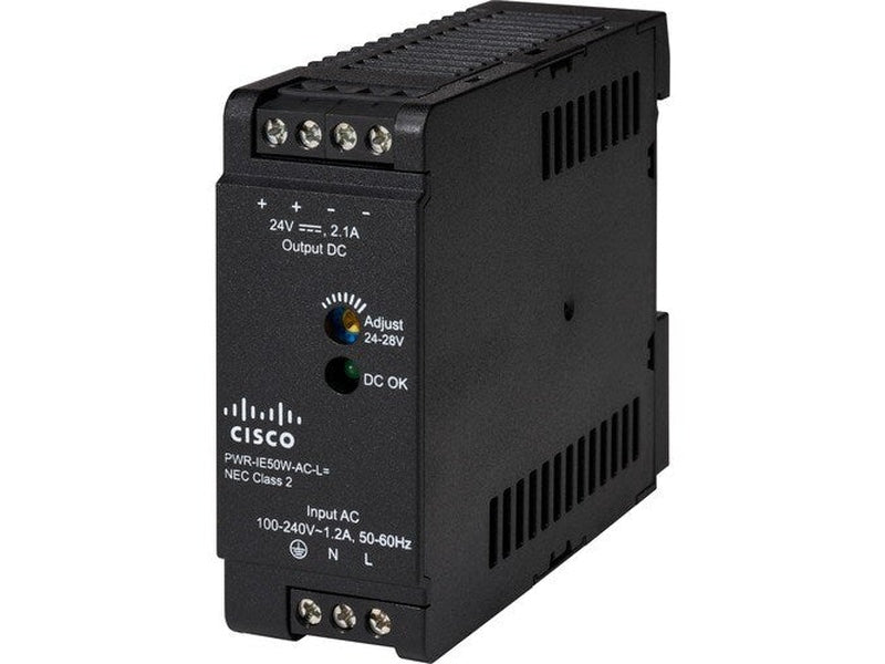 Cisco PWR-IE50W-AC-L= 50W AC to DC power supply