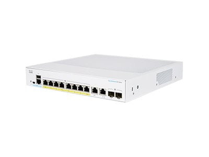 Cisco CBS350-8P-E-2G-AU CBS350 8-Port Gigabit PoE+ 60W Managed Ethernet Switch w/ 2x1G SFP