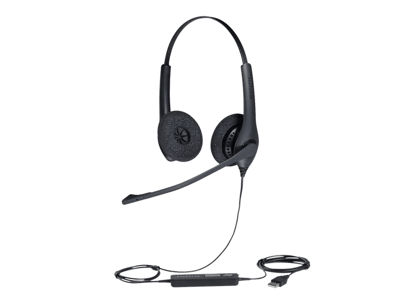 Jabra Corded BIZ 1500 UC Duo Headset USB-A