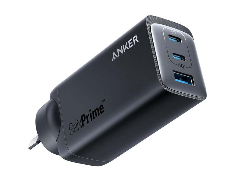 Anker B2148T11 GaNPrime 120W 3-Port Wall Charger with USB-C to USB-C Cable