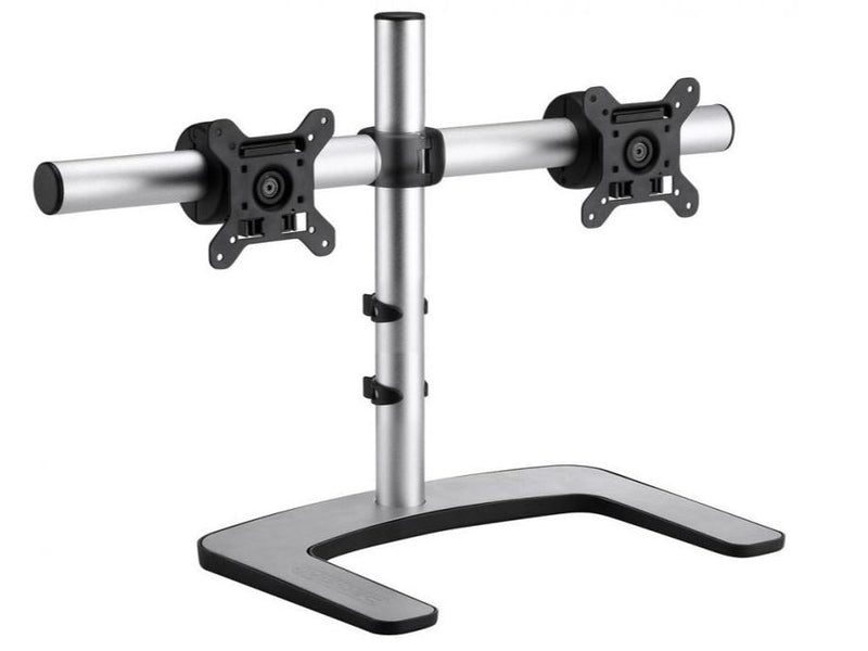 Atdec VFS-DH Dual/Single Monitor Desk Mount Silver