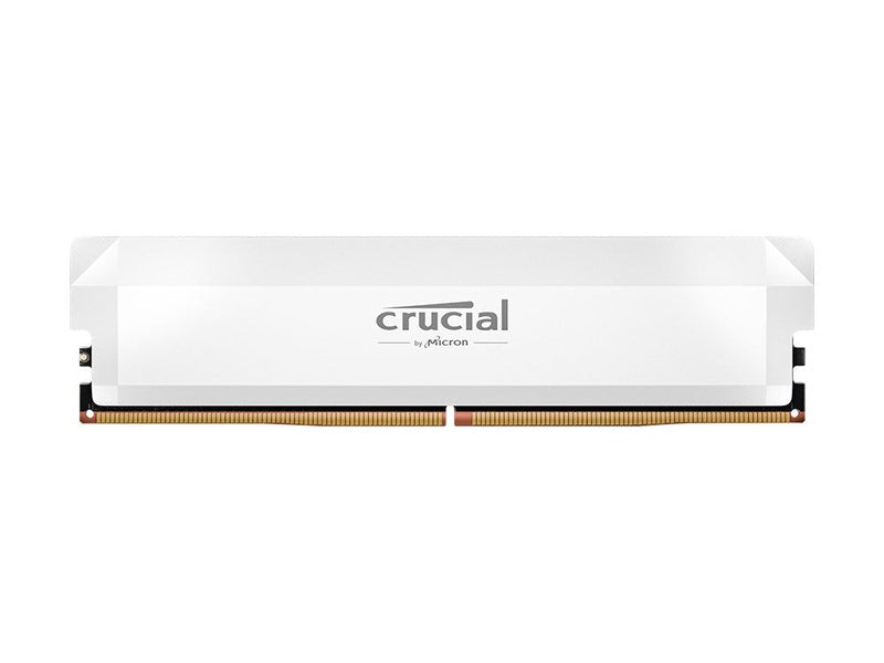 Crucial Pro OC 16GB DDR5-6400 UDIMM CL38 White - CP16G64C38U5W