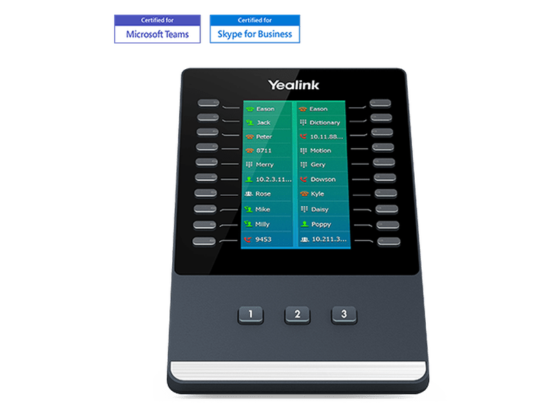 Yealink EXP50 Colour LCD Expansion Module for T58V/T58A/T56A/T 54S/T52S/MP56/MP58 4.3"