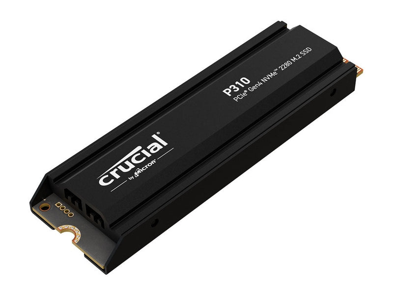 Crucial P310 1TB Gen4 2280 NVMe M.2 SSD with Heatsink - CT1000P310SSD5