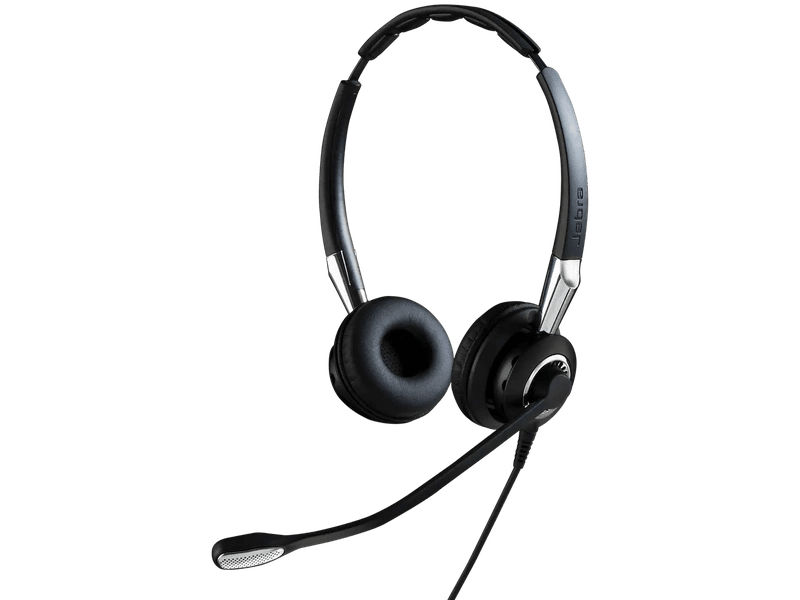 Jabra Corded BIZ 2400 II Duo Headset Leatherette QD