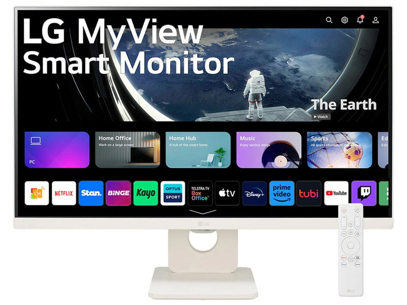 LG MyView 25SR50F-W 24.5" Full HD Smart WebOS HDR10 IPS Monitor