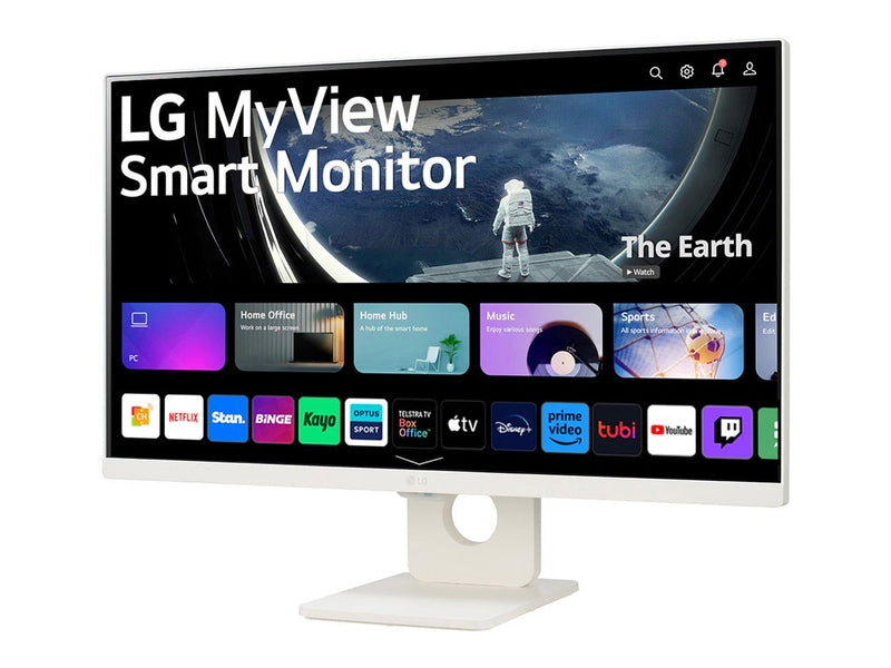 LG MyView 25SR50F-W 24.5" Full HD Smart WebOS HDR10 IPS Monitor