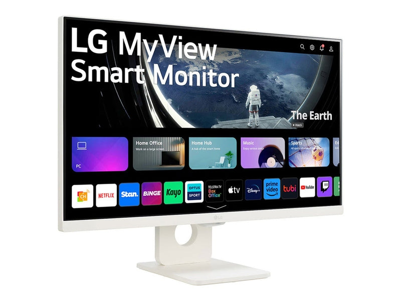 LG MyView 25SR50F-W 24.5" Full HD Smart WebOS HDR10 IPS Monitor