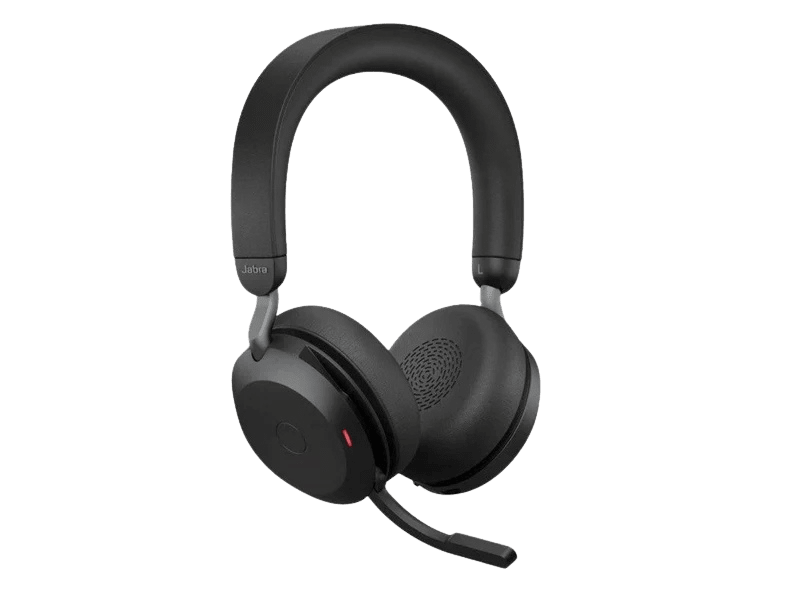 Jabra Evolve2 75 MS Stereo Wireless Headset, USB-C, Black