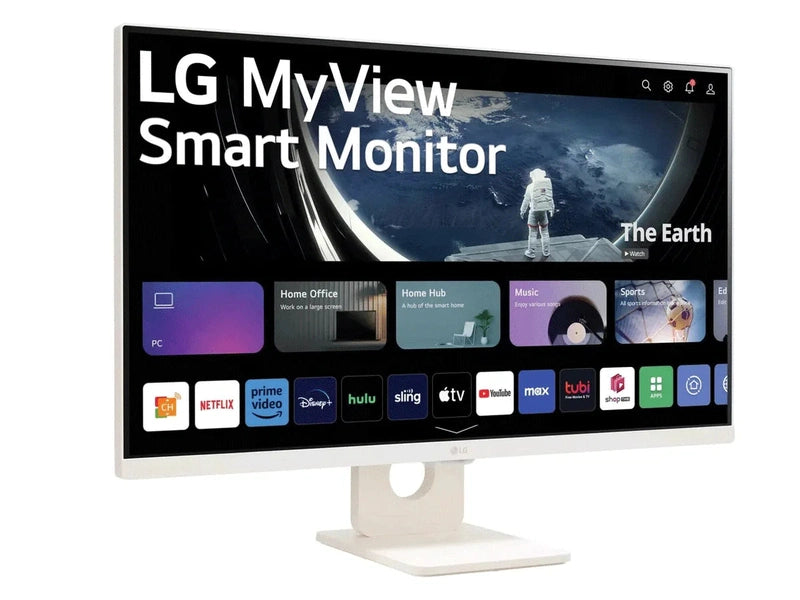 LG 27SR50F-W 27" Class Full HD Smart LCD Monitor