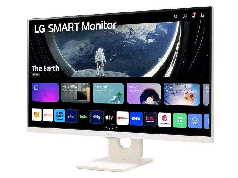 LG 27SR50F-W 27" Class Full HD Smart LCD Monitor