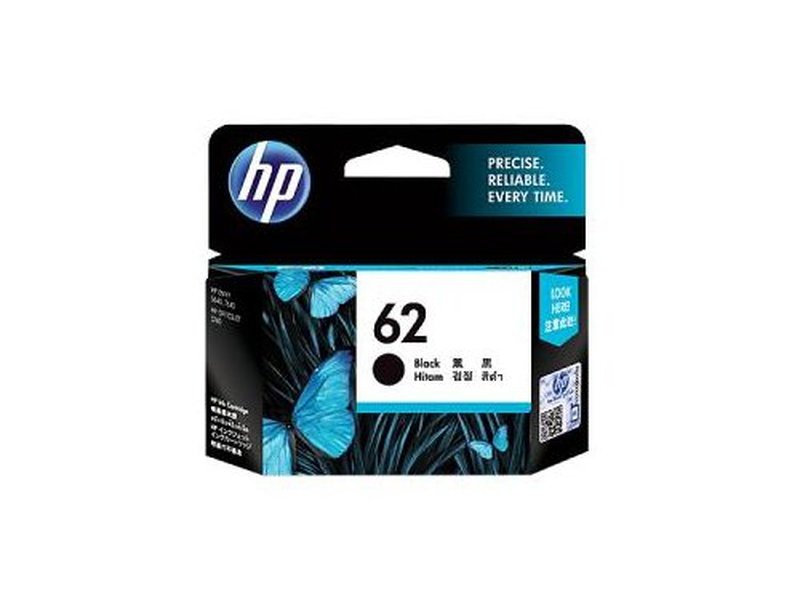 HP 62 Original Inkjet Ink Cartridge - Black Pack - 200 Pages