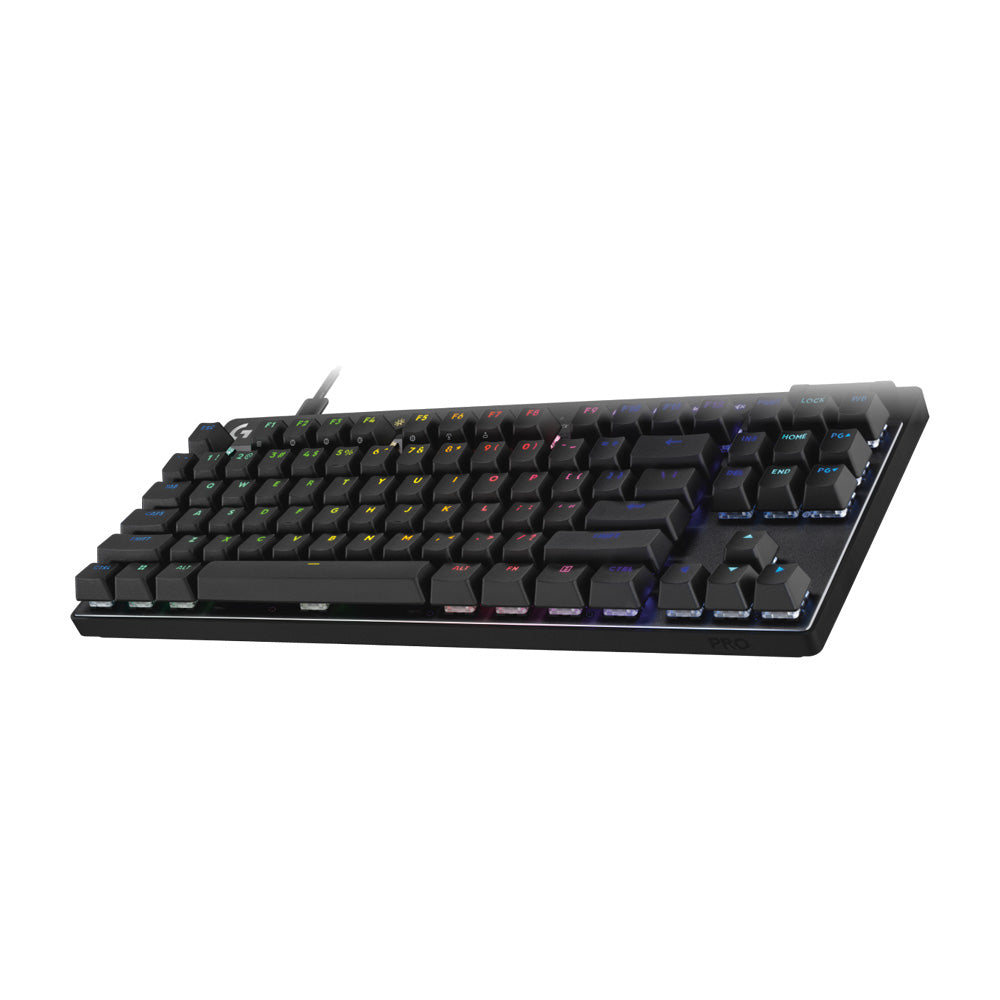 Logitech G PRO X TKL RAPID Analog Mechanical Gaming Keyboard - Black