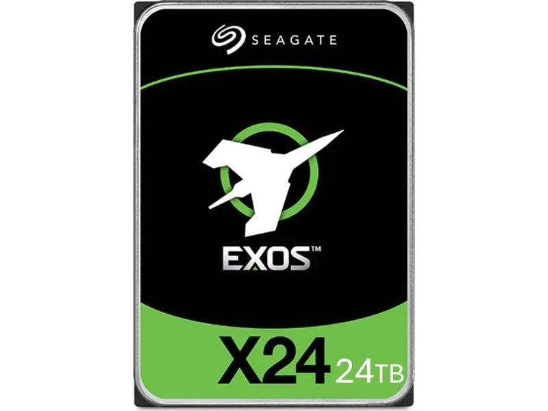 Seagate Exos X24 24TB 3.5" SATA Enterprise Hard Drive - ST24000NM002H