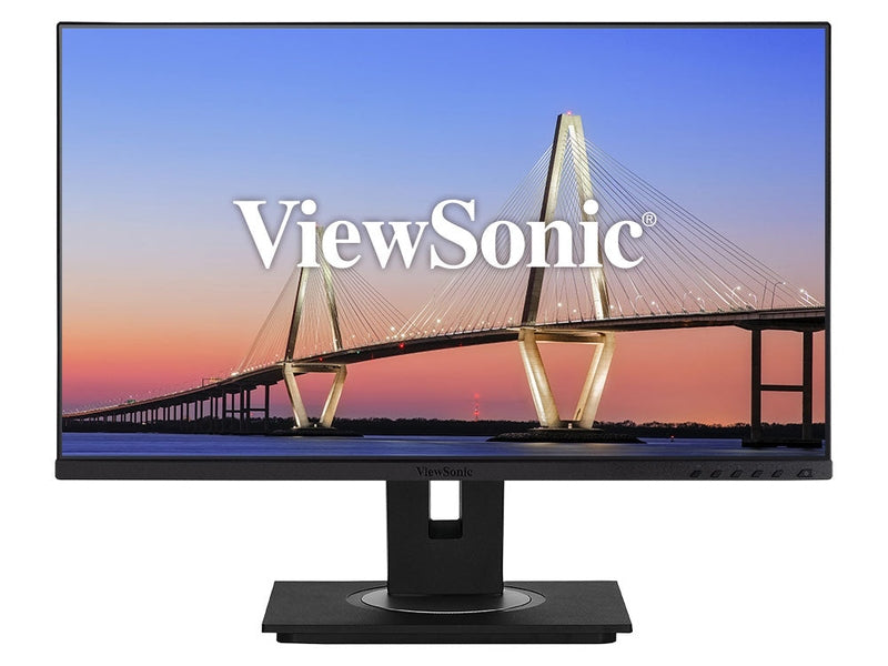 ViewSonic VG2456 24" Docking Monitor featuring USB Type-C and Ethernet