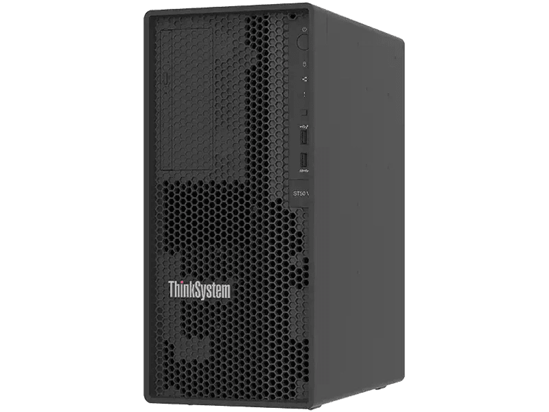 Lenovo ST50 V3 Tower Server Xeon E-2456G 16GB 3.5" & 2.5" 500W 3YR