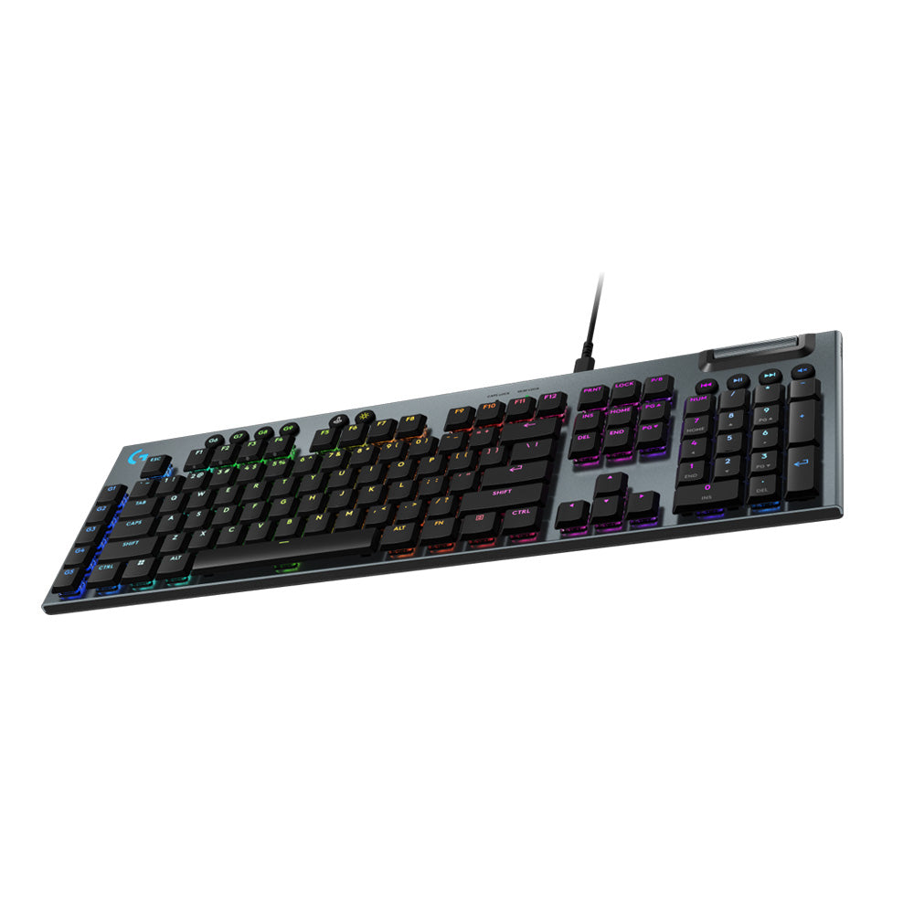 Logitech G915 X Low-Profile Wired Gaming Keyboard - Black