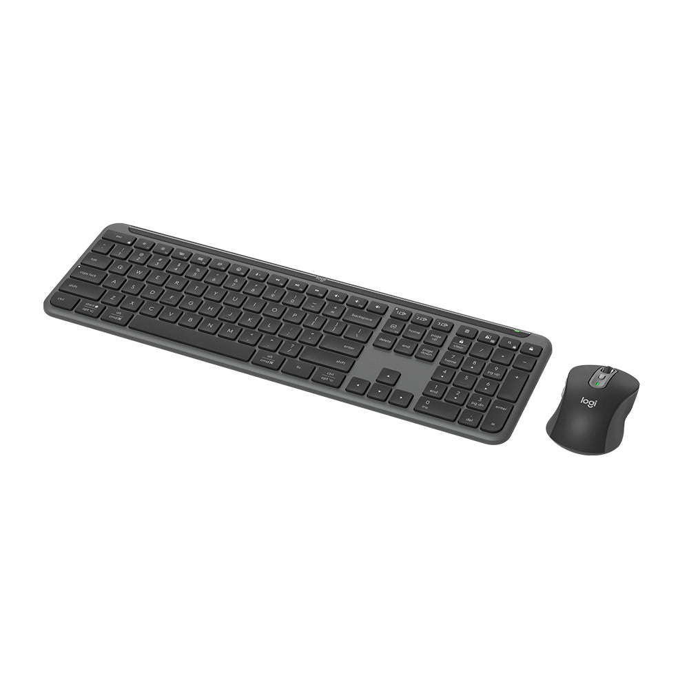 Logitech MK950 Wireless Signature Slim Mouse And Keyboard Combo - Graphite