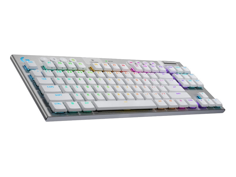 Logitech G915 X Lightspeed TKL Tri-mode Wireless RGB Gaming Keyboard - White