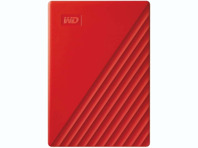 WD My Passport Ultra 2TB 2.5" Portable Hard Drive - Red