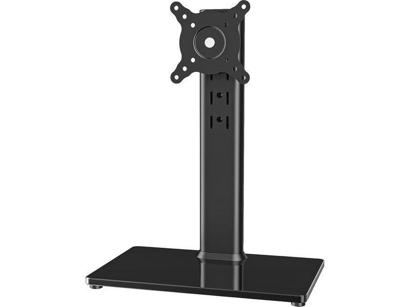 OPENED BOX Single LCD Computer Monitor Free-Standing Desk Stand Riser for 13 inch to 32 inch Screen with Swivel, Height Adjustable, Rotation, Holds One 1 Screen up to 35KG