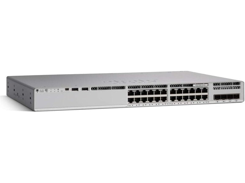 Cisco Catalyst 9200 24 Ports Manageable Switch, PoE+, 4x10G, Network Essentials