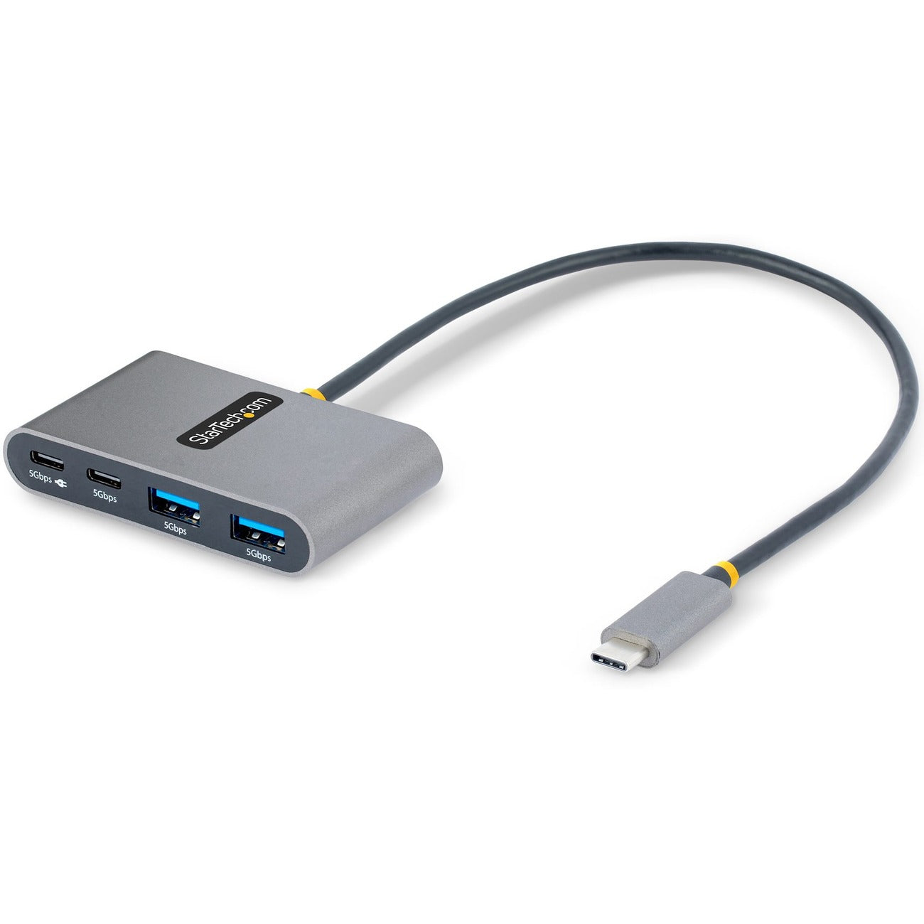 StarTech 4-Port USB-C Hub With 100W Power Delivery Pass-Through