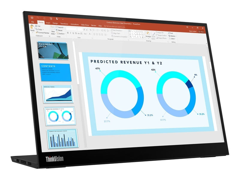 Lenovo ThinkVision M14d 14" Mobile Monitor IPS Panel