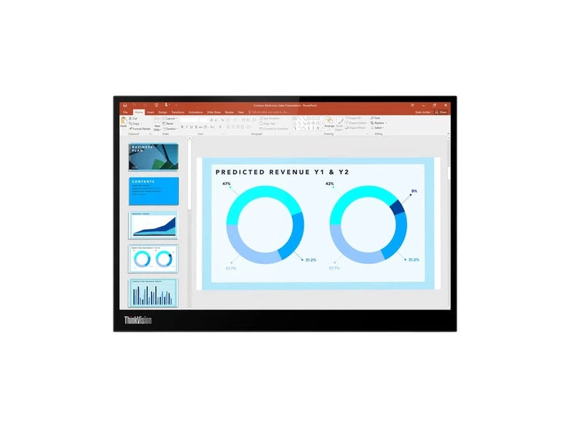 Lenovo ThinkVision M14d 14" Mobile Monitor IPS Panel