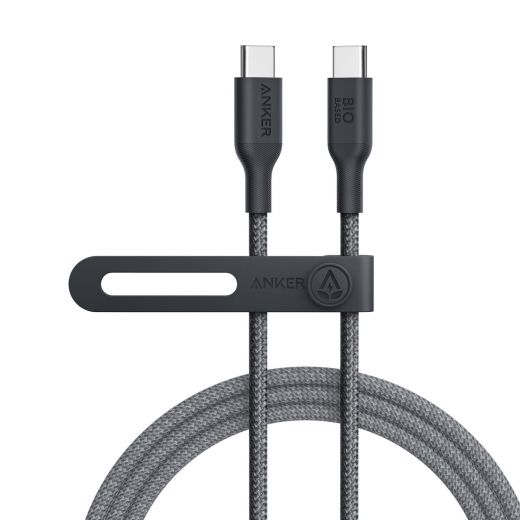 Anker 544 Bio-Nylon USB-C to USB-C Cable 1.8m Black A80F6H11