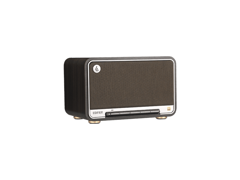 Edifier D32 Bluetooth 60W RMS Tabletop Wireless Speaker - Black Walnut