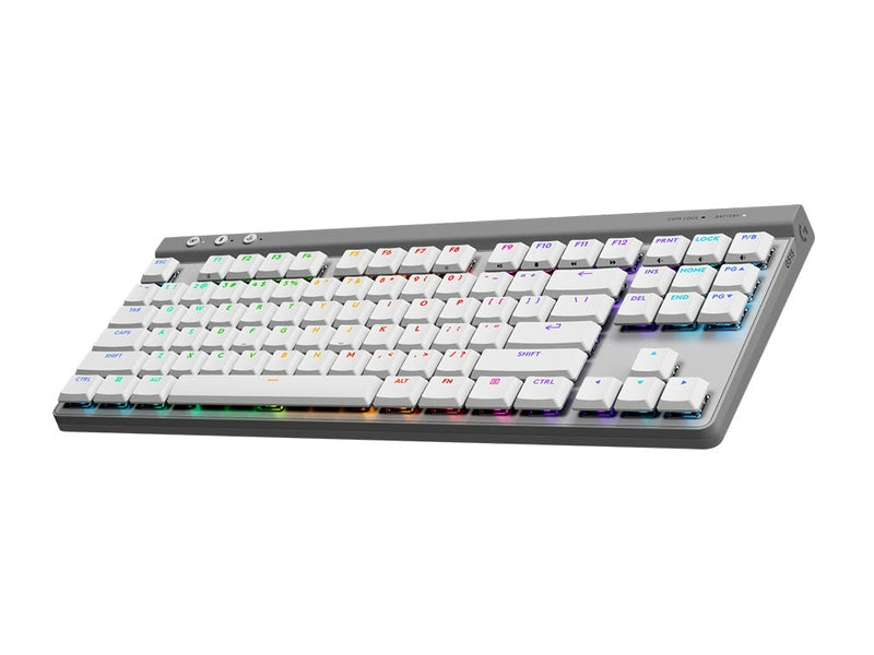 Logitech G515 Lightspeed TKL Wireless Gaming Keyboard - White English Tactile 920-012581