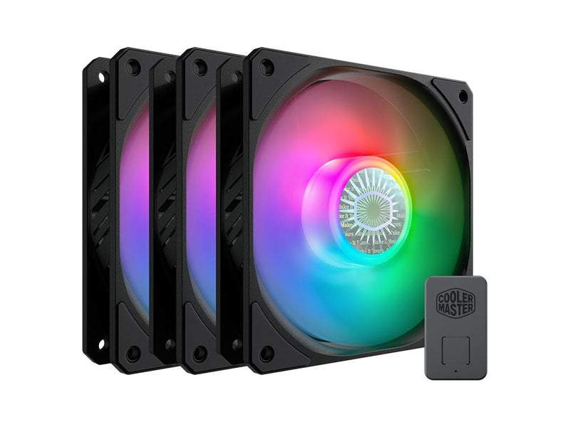 Cooler Master 120mm SickleFlow ARGB Fan 3 Pack MFX-B2DN-183PA-R1