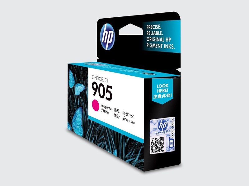 HP 905 Genuine Original Magenta Ink Printer Cartridge works with HP OfficeJet 6950 All-in-One, HP OfficeJet Pro 6960 All-in-One, HP OfficeJet Pro 6970 All-in-One