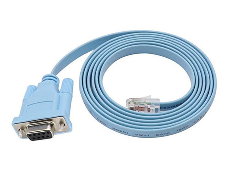 Genuine CISCO DB9 RS232 to RJ45 Console Cable for Cisco Routers 1.8m