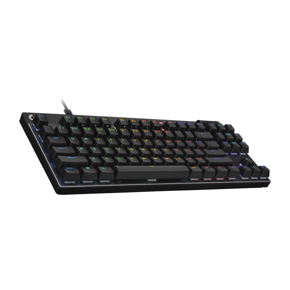 Logitech G PRO X TKL RAPID Analog Mechanical Gaming Keyboard - Black