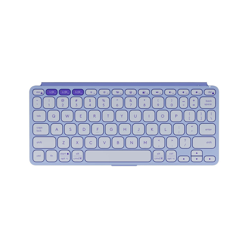 Logitech Keys-To-Go 2 Portable Wireless Keyboard Universal Layout - Lilac