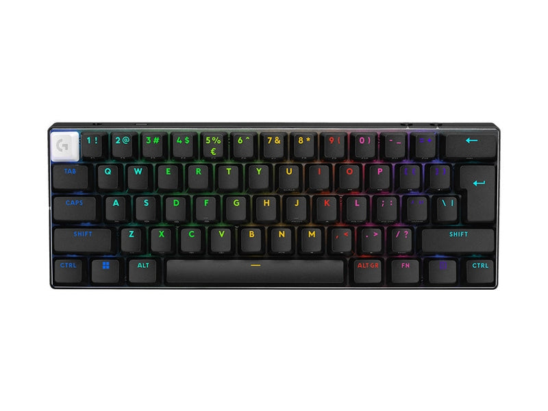 Logitech G PRO X 60 Lightspeed RGB Wireless Gaming Keyboard - Black 920-011916