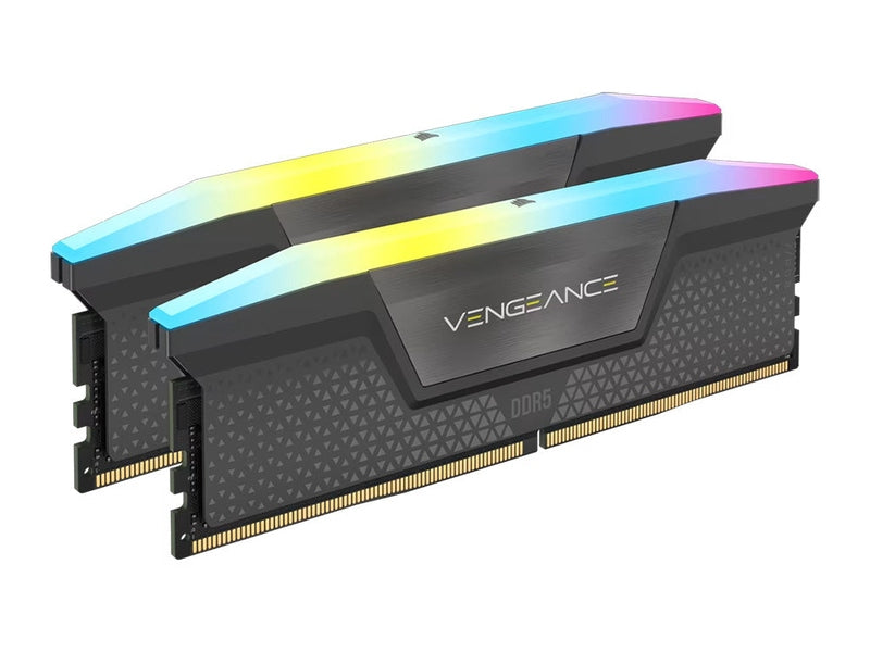 Corsair Vengeance RGB 32GB 2x16GB DDR5 6000MHz CL36 AMD Desktop Memory CMH32GX5M2E6000Z36