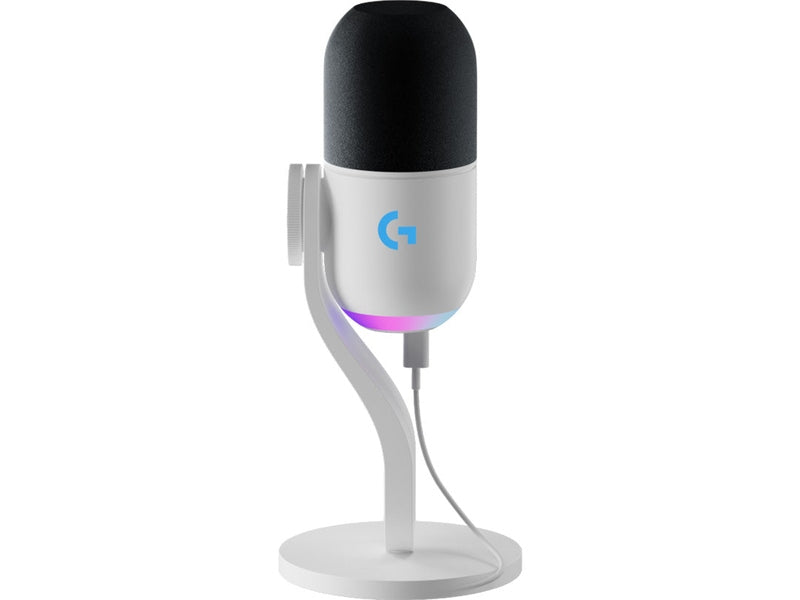 Logitech Yeti GX Dynamic RGB Gaming Microphone White