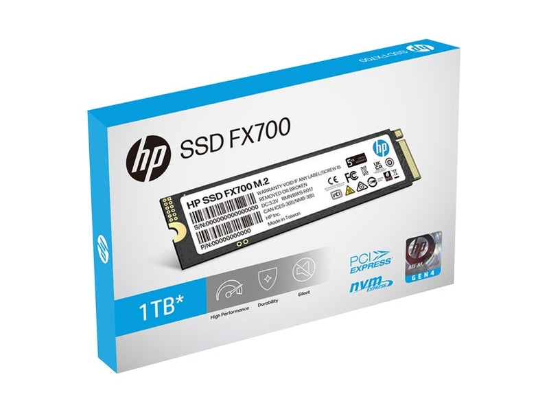 HP FX700 2TB PCIe Gen 4x4 M.2 NVMe 2.0 SSD